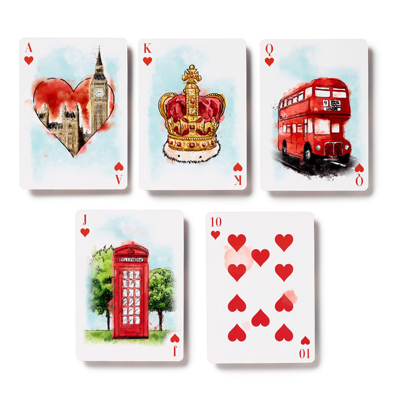 London Tour Playing Cards - Decorative Home Accent