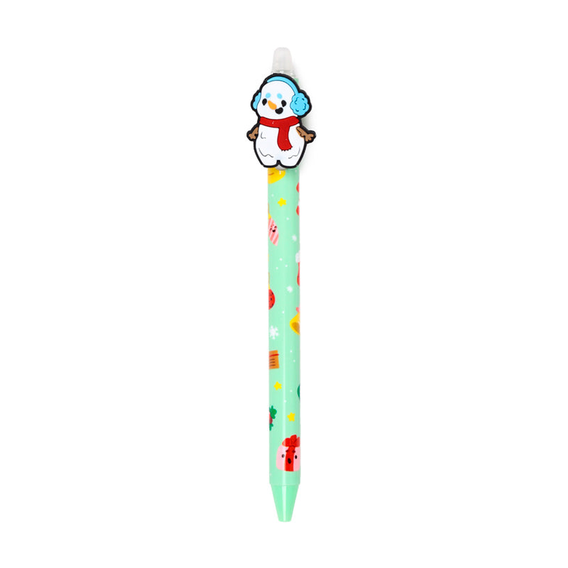 Jingle Bunch Christmas Erasable Pen with PVC topper