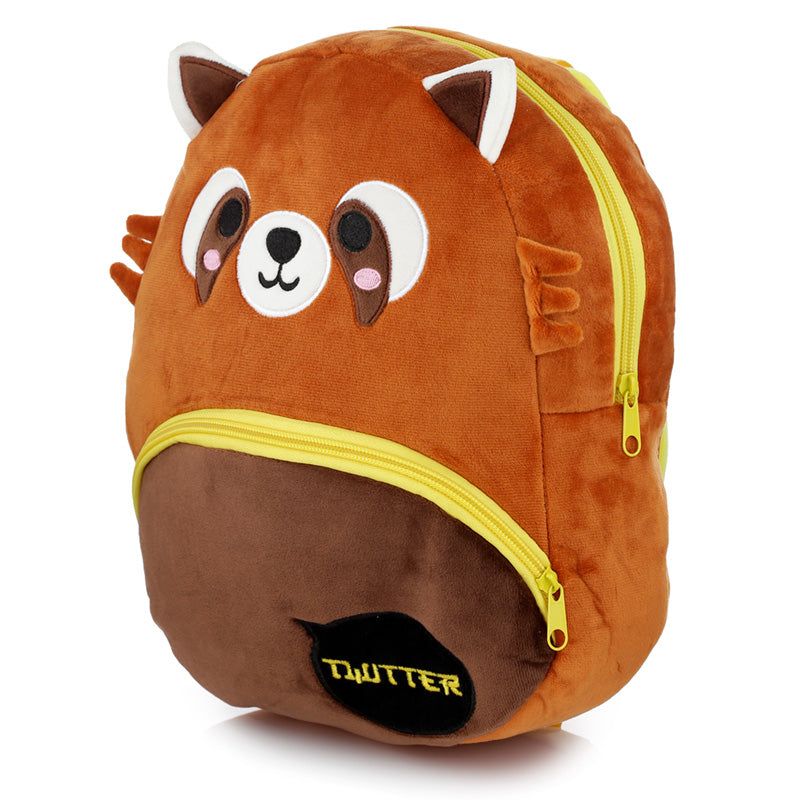 Adoramals Red Panda Kids School Rucksack - Front View