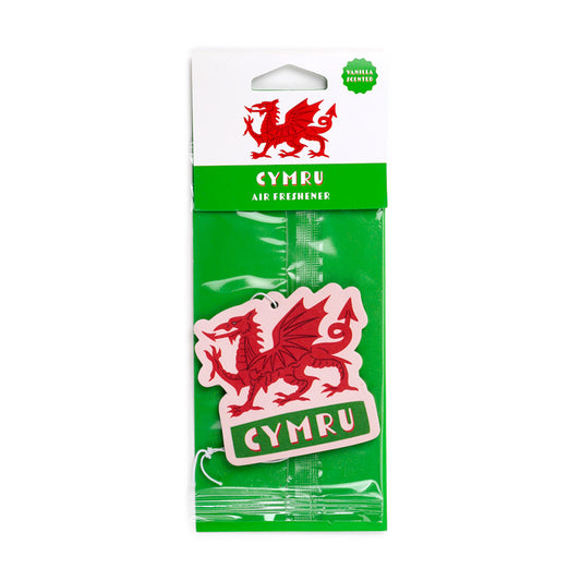 Vanilla Scented Welsh Dragon Air Freshener