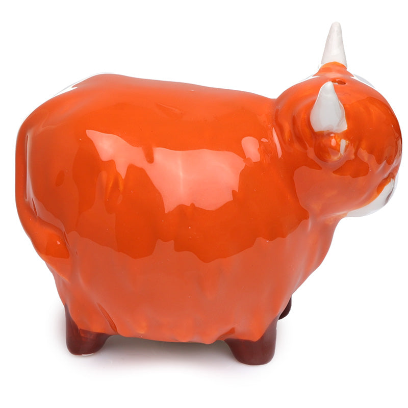 Highland Coo Decorative Salt & Pepper Set