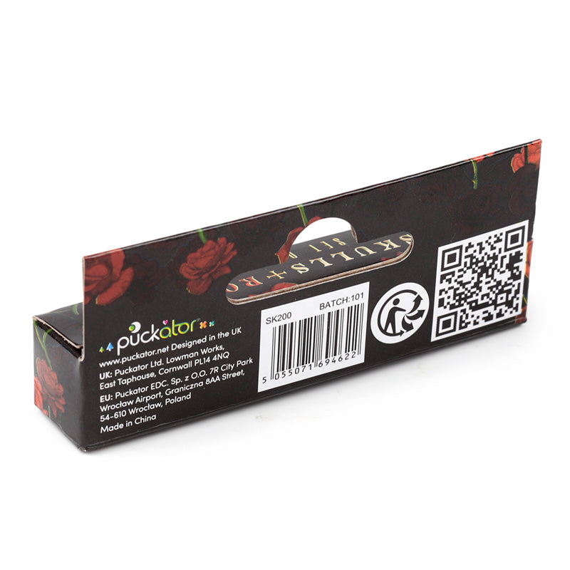 Black Skull Dice perfect for tabletop gaming