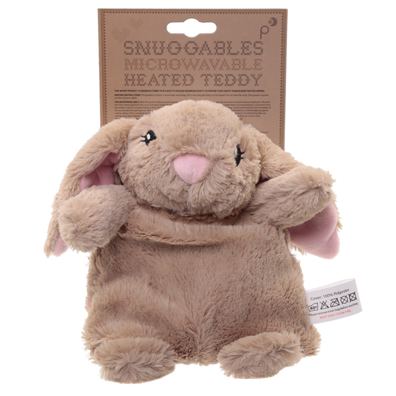 Bunny rabbit heat pack for aches and pains relief