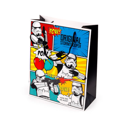 Original Stormtrooper Pop Art gift bag for special occasions