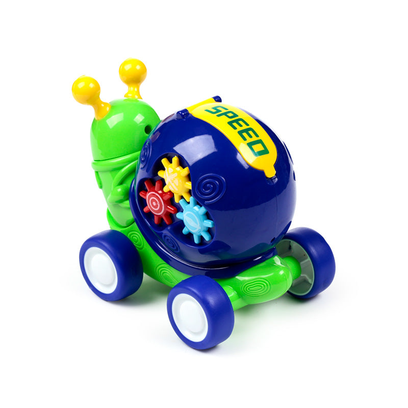 Happy Snail Press & Go Action Toy - Group Shot