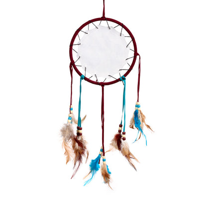 Beautifully crafted Small Mountain Wolf Dreamcatcher