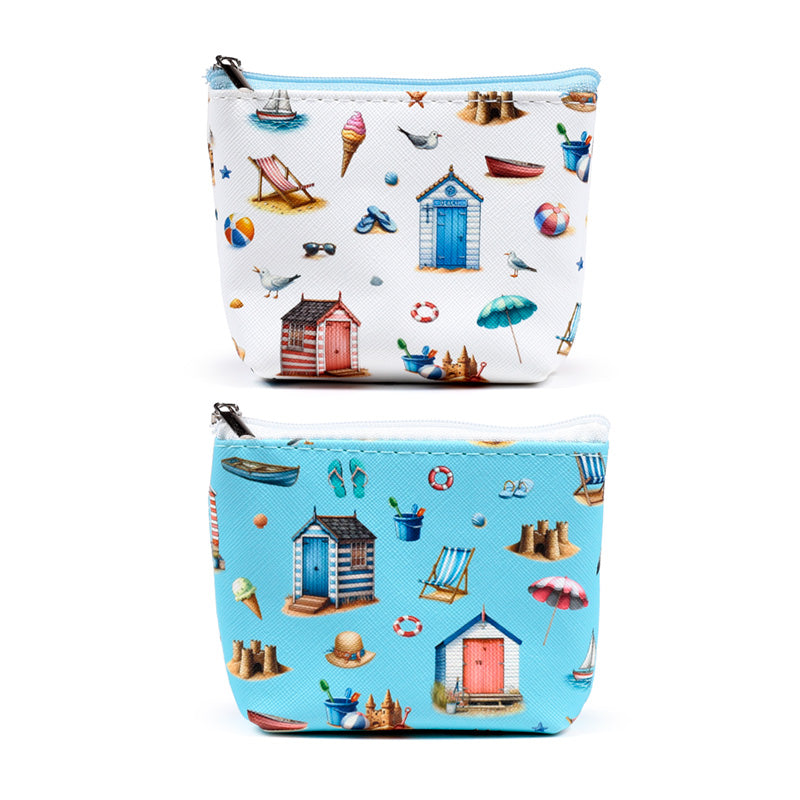 Stylish Coastal PVC Purse showcasing ocean-inspired accents