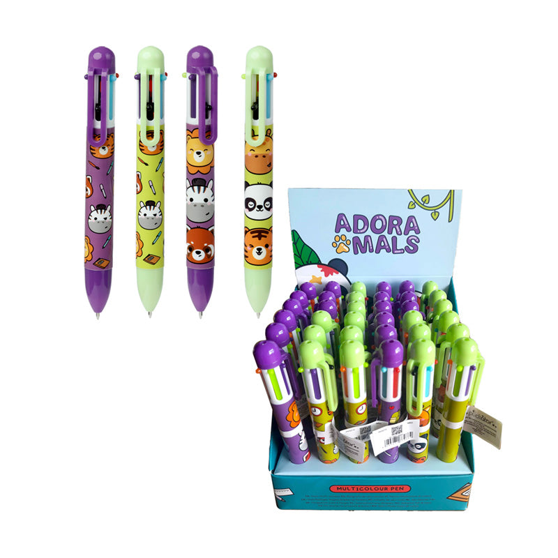 Adoramals Wild Multi-Colour Pen Set gift presentation