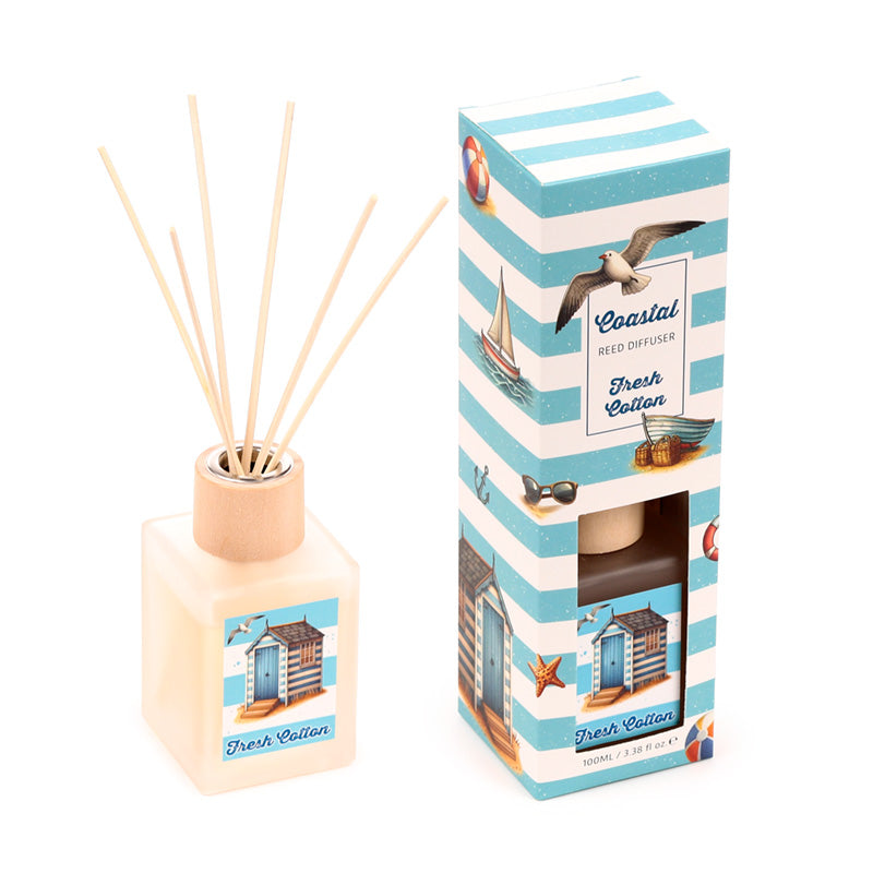 Decorative Coastal Fresh Cotton Reed Diffuser Display