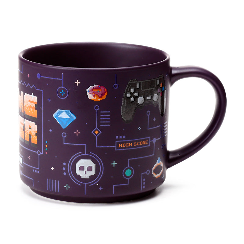 Game Over Mug in kitchen setting