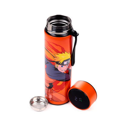 Naruto themed reusable insulated drinks bottle