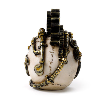 Unique Steampunk Skull ornament with gears