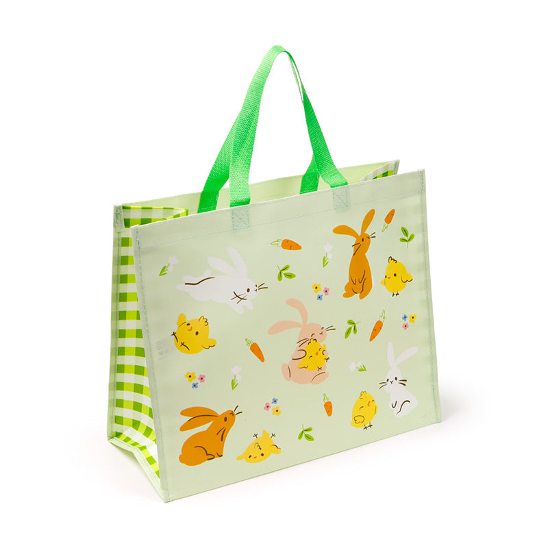 Springtime Durable Reusable Shopping Bag with vibrant design