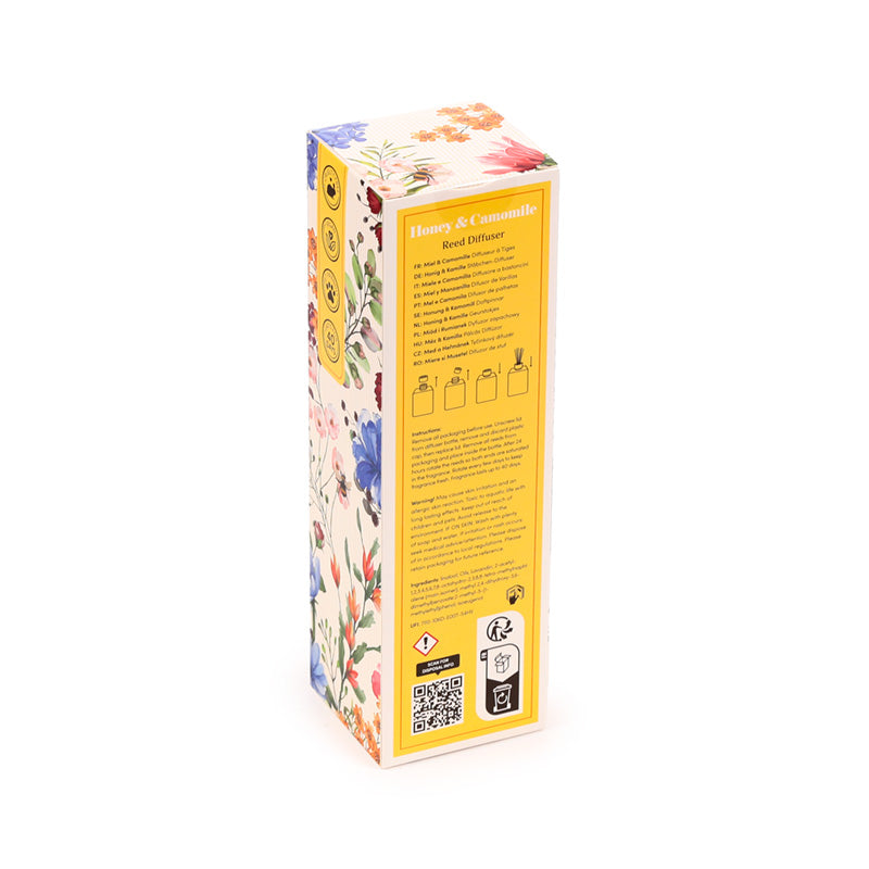 Honey and Chamomile Scented Reed Diffuser