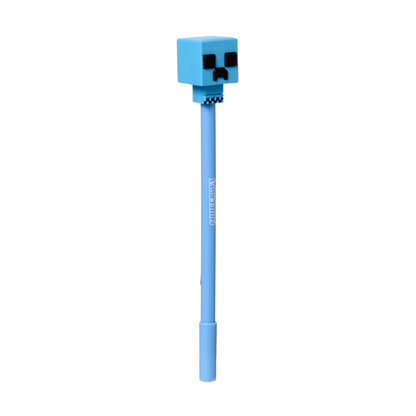 Minecraft Chibi Erasable Pen in a pencil case