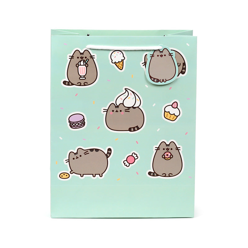 Large Pusheen the Cat Gift Bag side view