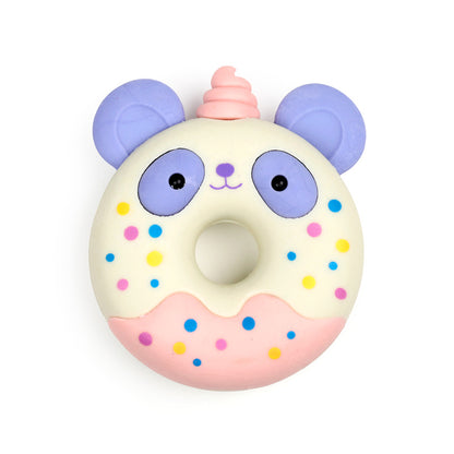 Unicorn Donut Eraser with vibrant colours
