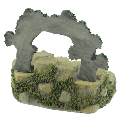 Charming Fairy Garden Tiered Display Stand with ornaments