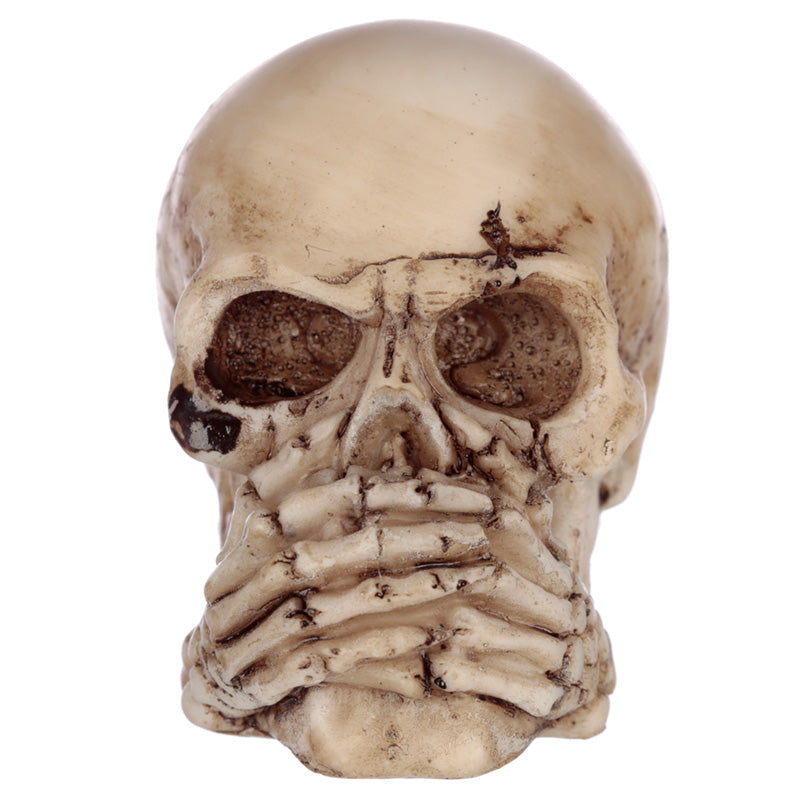 Gothic home decor skull set