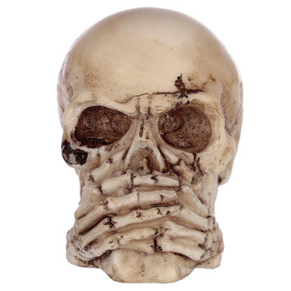 Gothic home decor skull set