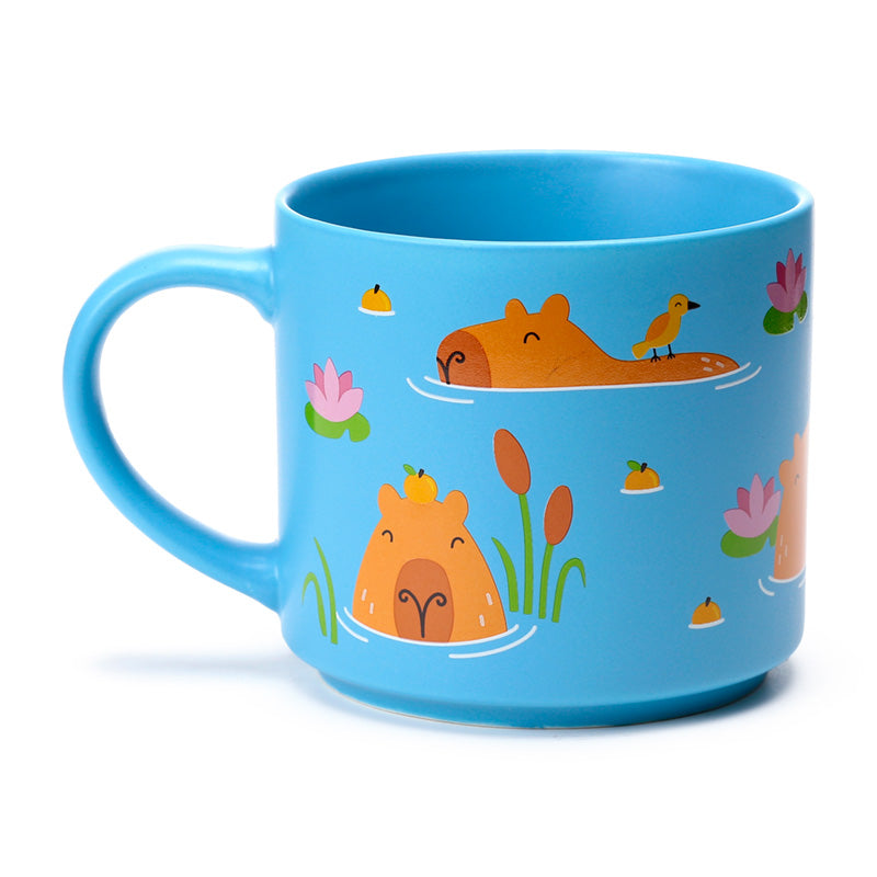 Giftable collectible capybara mug