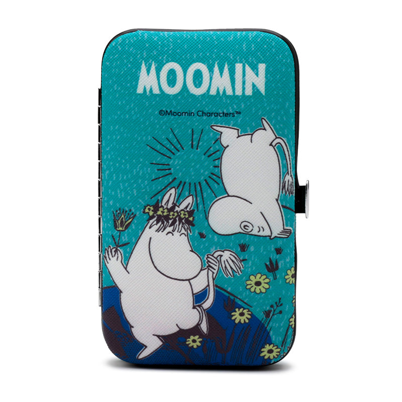 Moomin manicure set in a stylish home setting