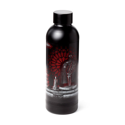 Gothica Reusable Bottle in a gothic setting