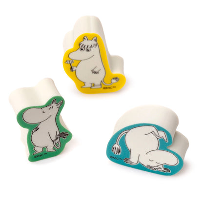 Moomin Eraser Set as a gift option