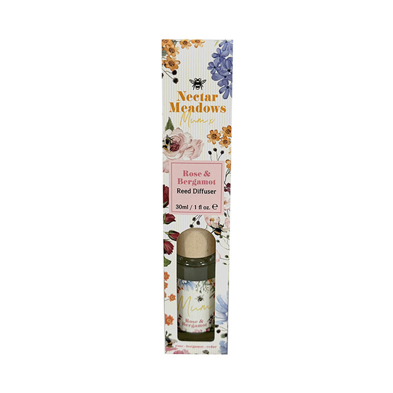 Nectar Meadow Mum Rose & Bergamot Reed Diffuser 30ml