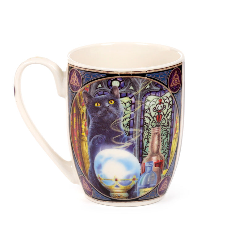 Lisa Parker The Witch's Apprentice Cat Mug in gift box