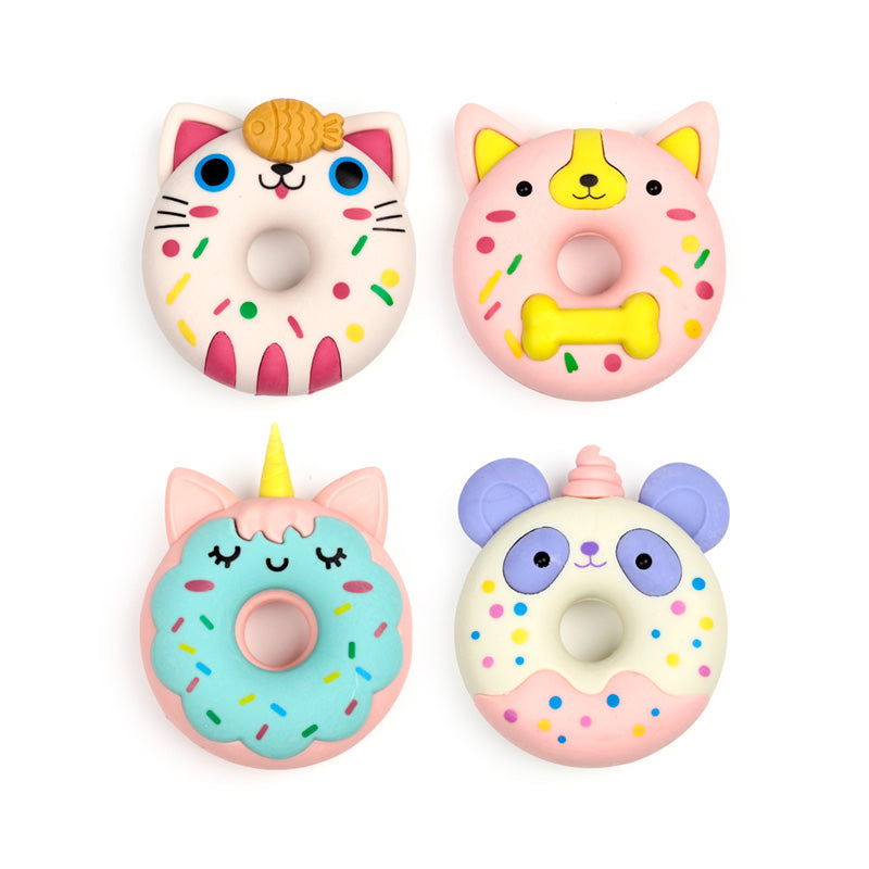 Close-up of Unicorn Donut Eraser