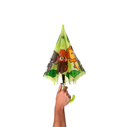 Playful and colourful Adoramals Wild Kids Umbrella