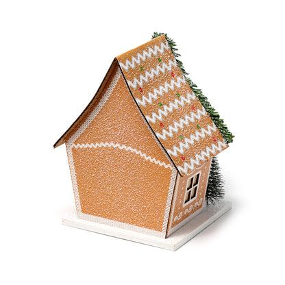 Charming LED Gingerbread House for Christmas