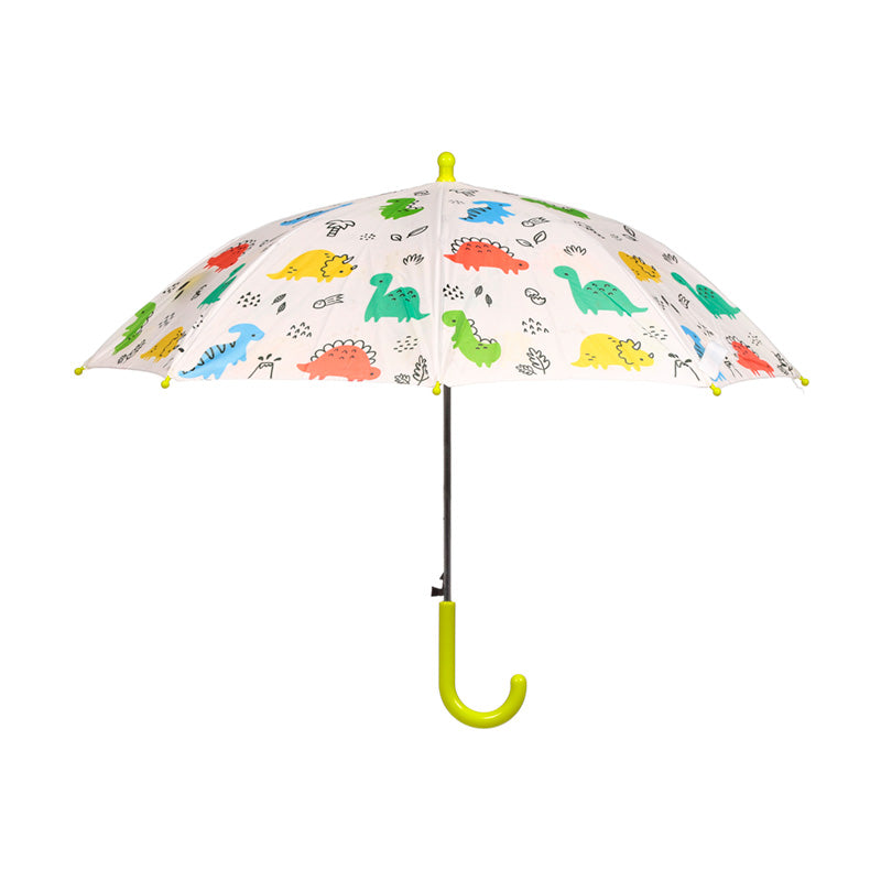 Kids Umbrella - Dinosauria Jr with vibrant dinosaur graphics