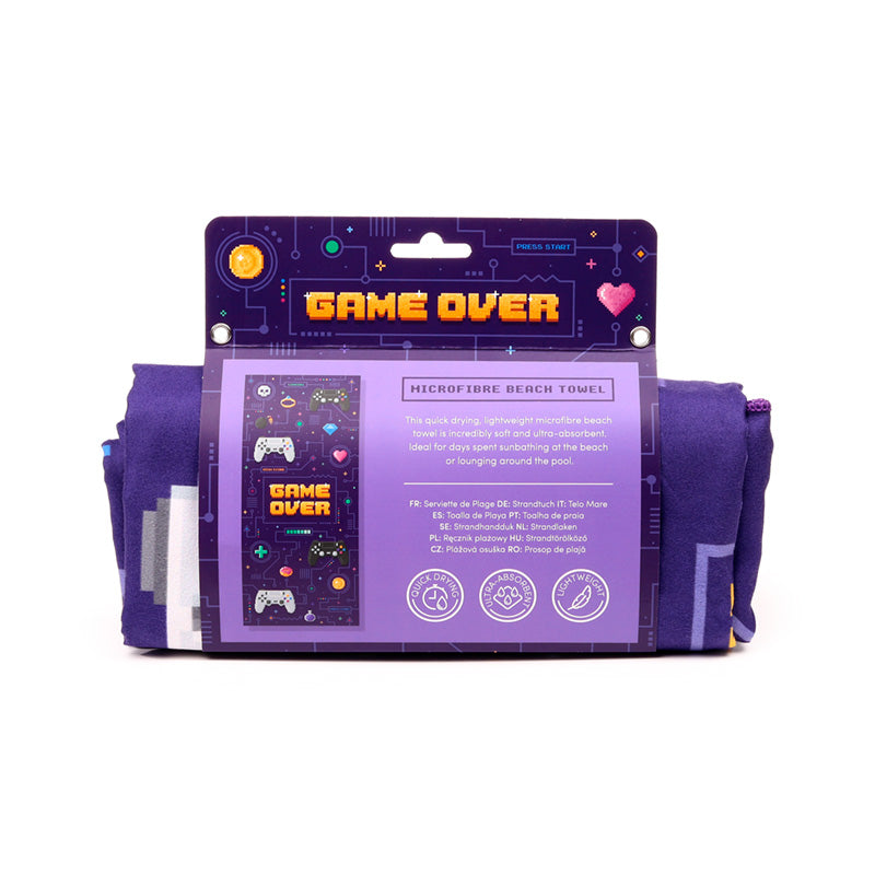 Stylish beach essentials - Game Over Towel