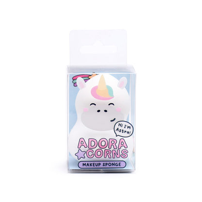 Adoramals Astra the Unicorn Beauty Blender Sponge - Front View