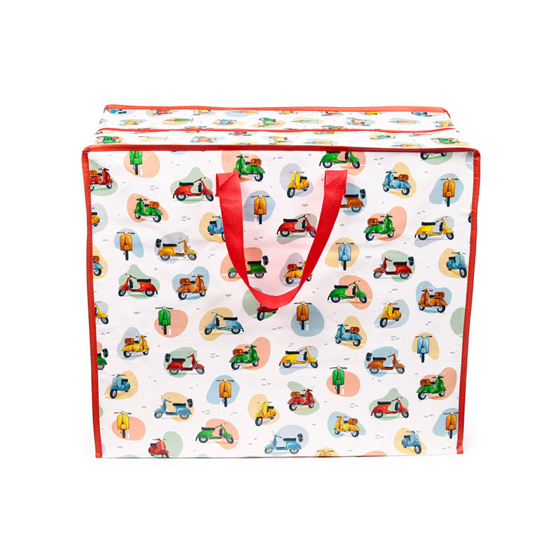 Whimsical Scooter Bag adding charm to your decor