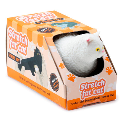 Fun Kids Stretchy Fat Cat Toy with assorted designs
