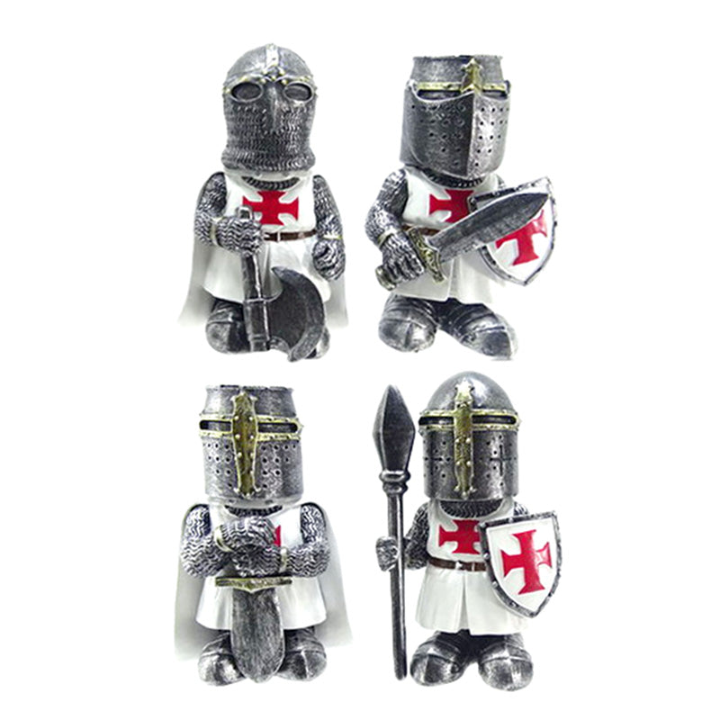 Charming Fantasy Knight Ornament in medieval style