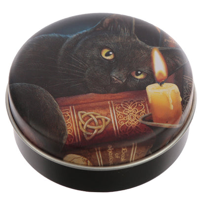 Lisa Parker Magical Cats Lip Balm with floral background