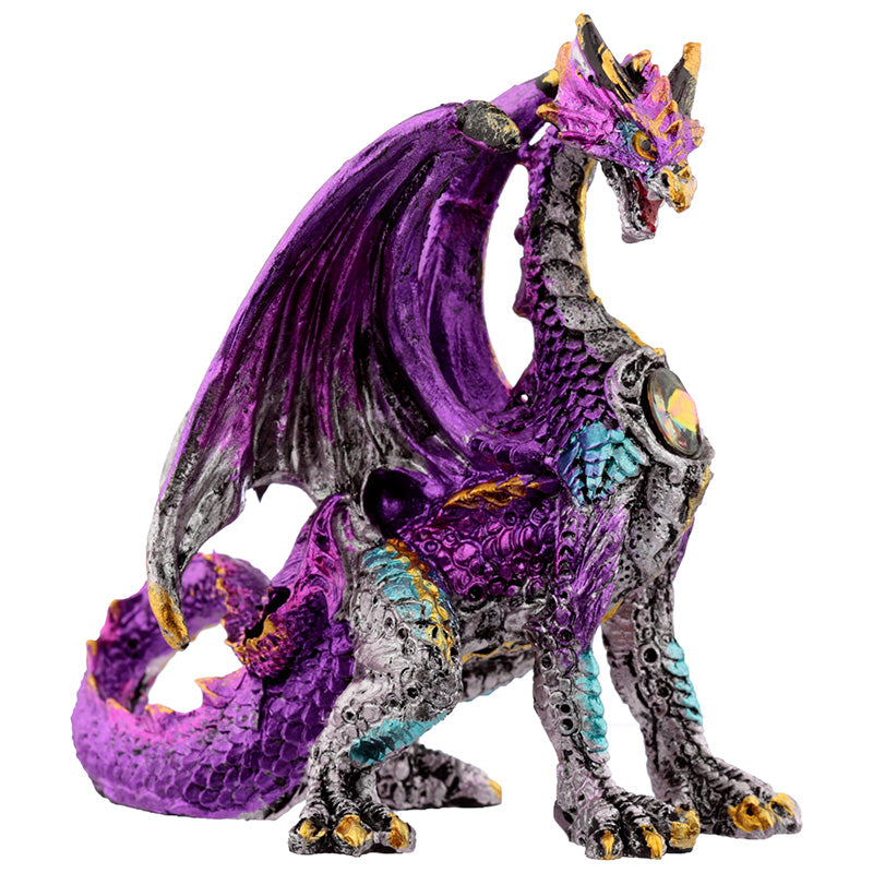 Intricate details of the Dark Legends Dragon Figurine