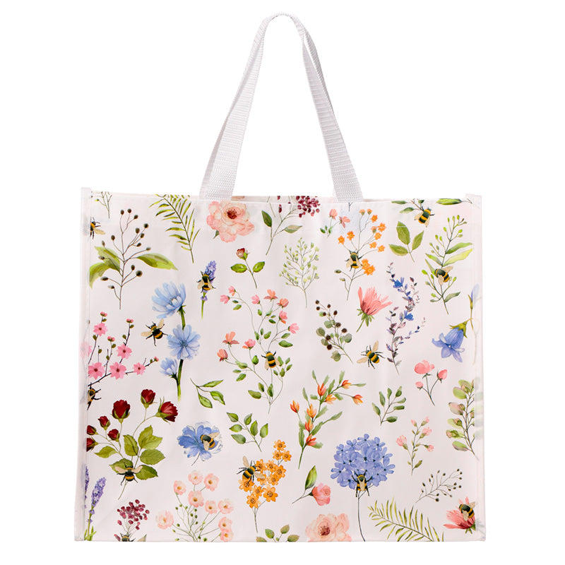 Sturdy handles of Nectar Meadows Shopping Bag