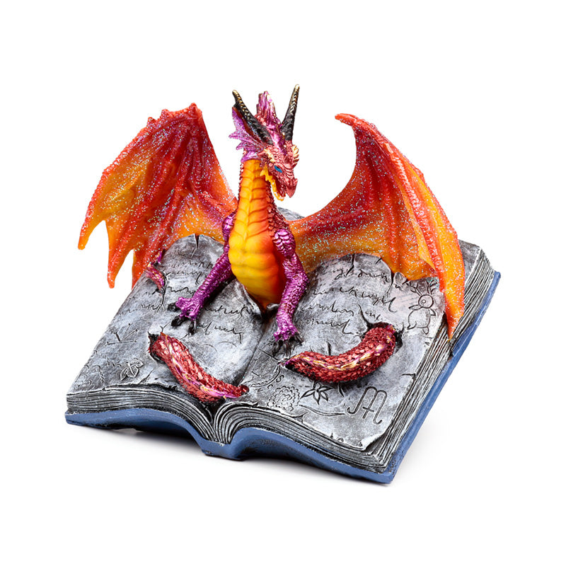 Close-up of Dark Legends Dragon - Story of Fire