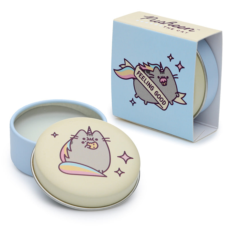 Pusheen Cat Pusheenicorn Lip Balm with tin design