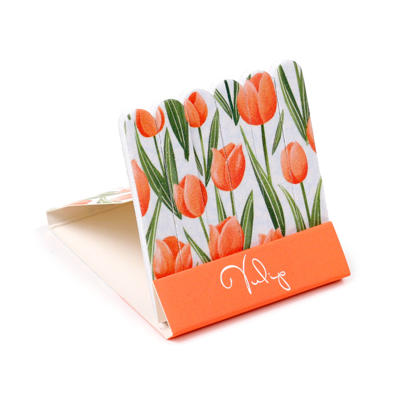 Beautiful Tulip Nail File Design