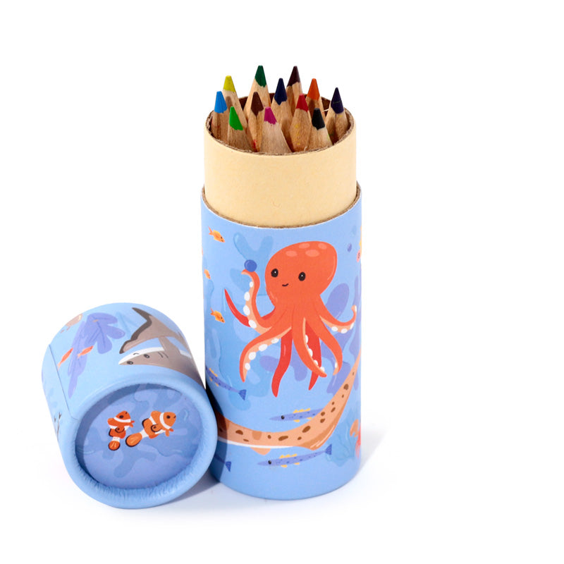 Creative projects with Mariniverse Colouring Pencils