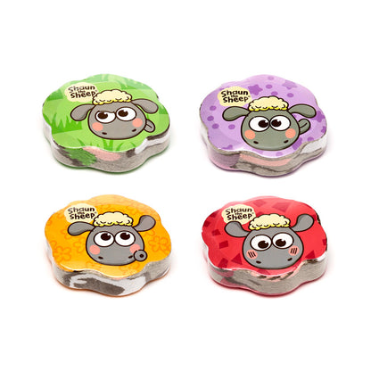 Kawaii Shaun the Sheep Compressed Travel Towel