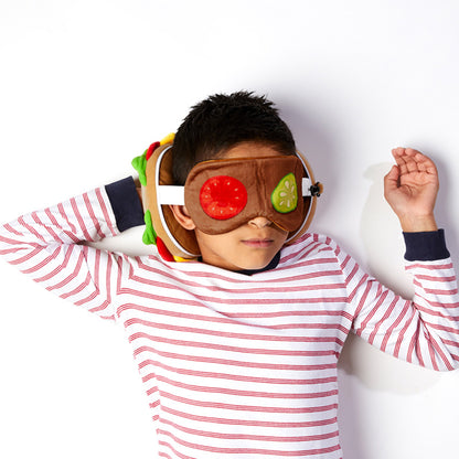 Relaxeazzz Eye Mask featuring Fast Food Burger theme