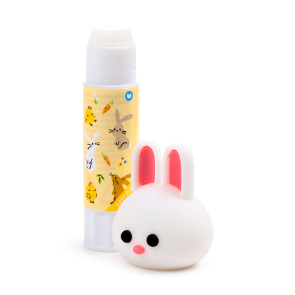Springtime Bunny Rabbit Glue Stick - Close Up