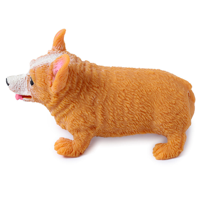 Children playing with Fun Kids Corgi Stretch Toy